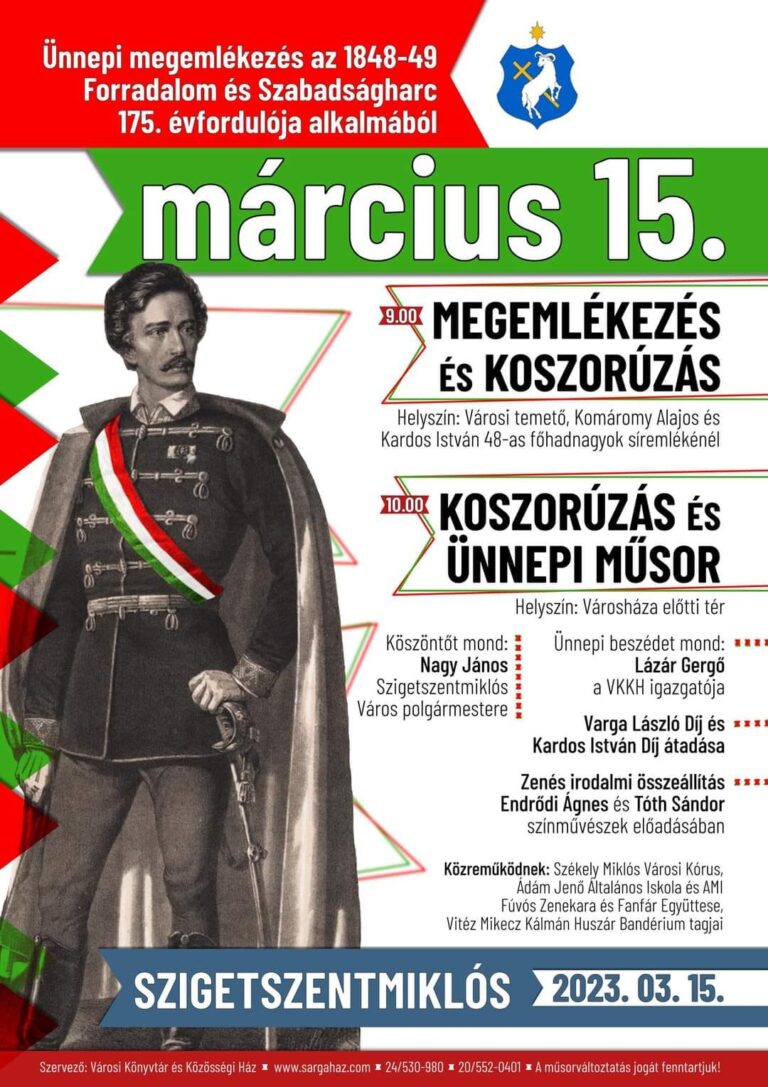 KOSZORÚZÁS – 2023.03.15