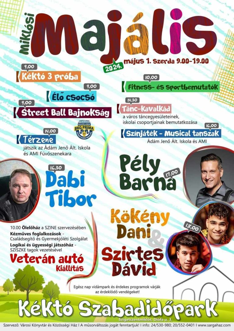 Kéktó, Városi Majális – 2024.05.01.