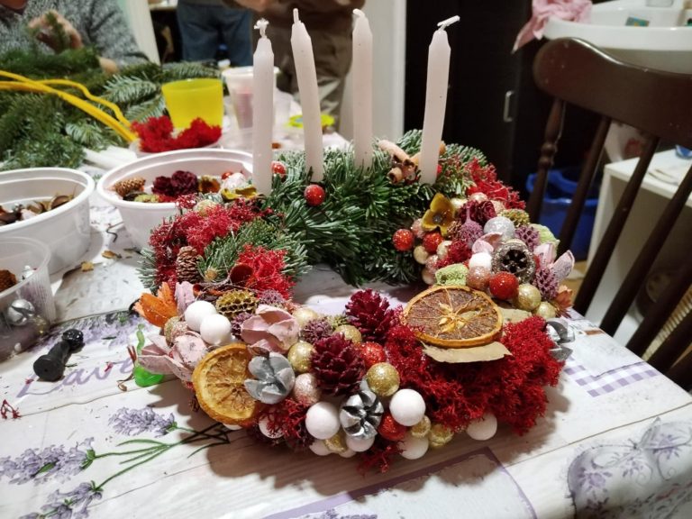Adventi koszorú készÍtés – 2024.11.30.